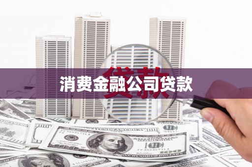 板芙消费金融公司贷款
