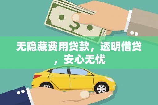 板芙无隐藏费用贷款，透明借贷，安心无忧