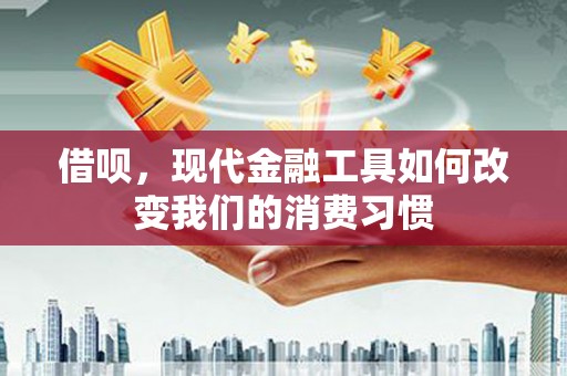 板芙借呗，现代金融工具如何改变我们的消费习惯