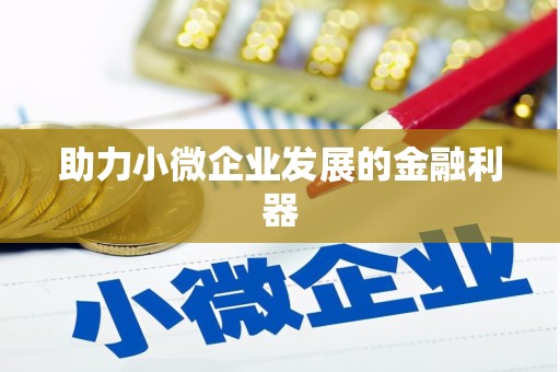 板芙助力小微企业发展的金融利器
