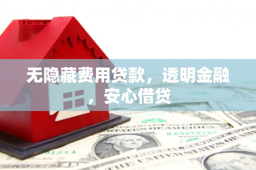 板芙无隐藏费用贷款，透明金融，安心借贷