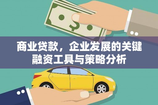 板芙商业贷款，企业发展的关键融资工具与策略分析