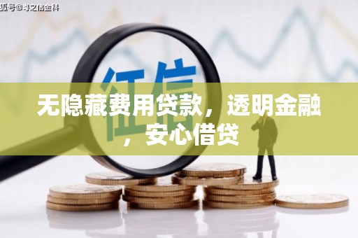 板芙无隐藏费用贷款，透明金融，安心借贷