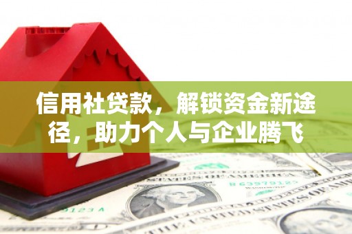 板芙信用社贷款，解锁资金新途径，助力个人与企业腾飞