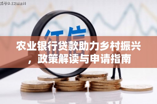 板芙农业银行贷款助力乡村振兴，政策解读与申请指南