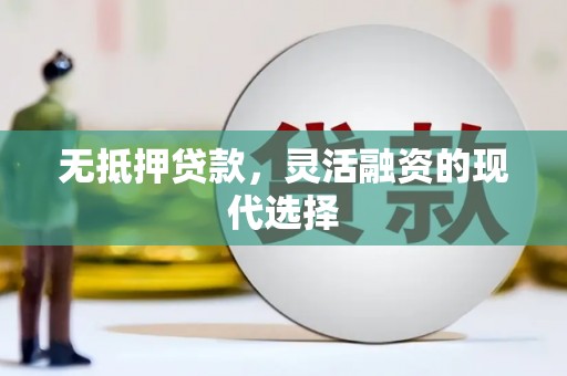 板芙无抵押贷款，灵活融资的现代选择