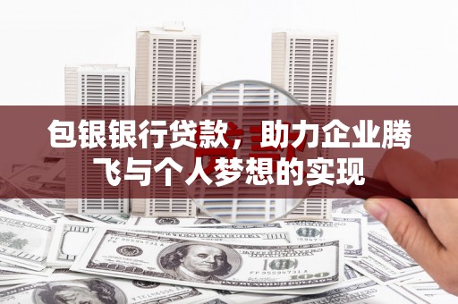 板芙包银银行贷款，助力企业腾飞与个人梦想的实现