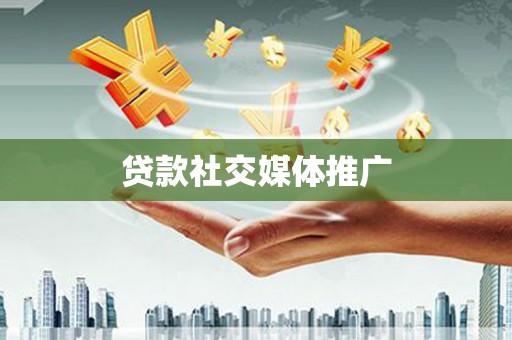 板芙贷款社交媒体推广
