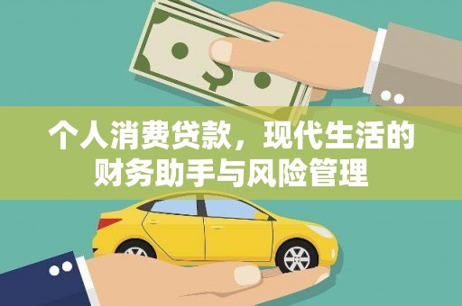 板芙个人消费贷款，现代生活的财务助手与风险管理
