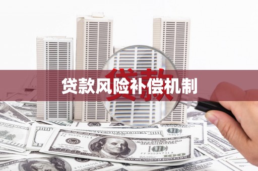 板芙贷款风险补偿机制