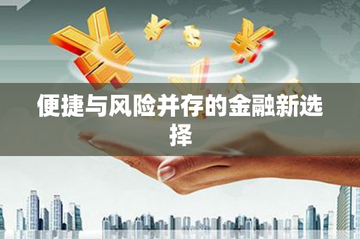 板芙便捷与风险并存的金融新选择