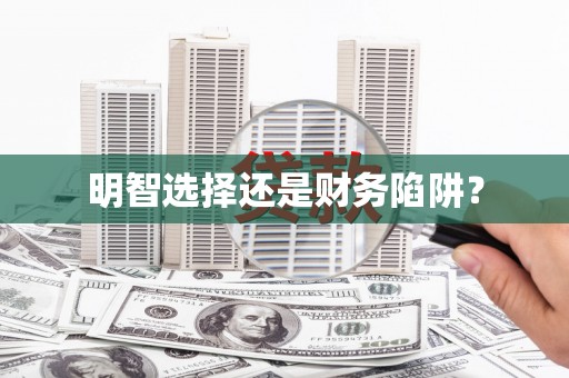 板芙明智选择还是财务陷阱？