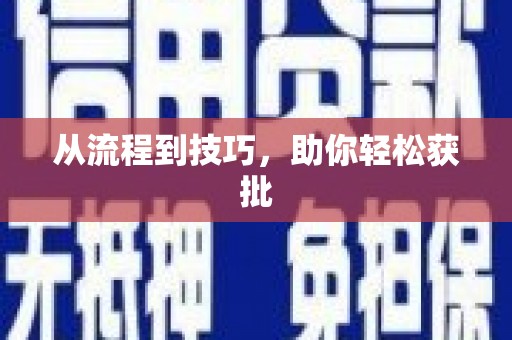 板芙从流程到技巧，助你轻松获批